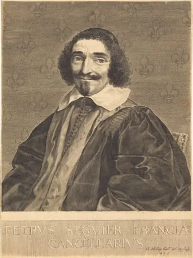 Pierre Seguier, by Claude Mellan