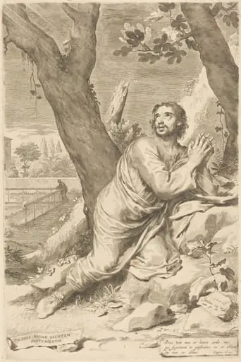 Saint Augustine, by Claude Mellan