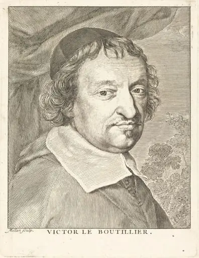 Victor Le Bouthillier, by Claude Mellan
