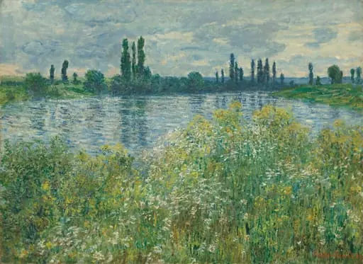 Banks of the Seine, Vétheuil, by Claude Monet