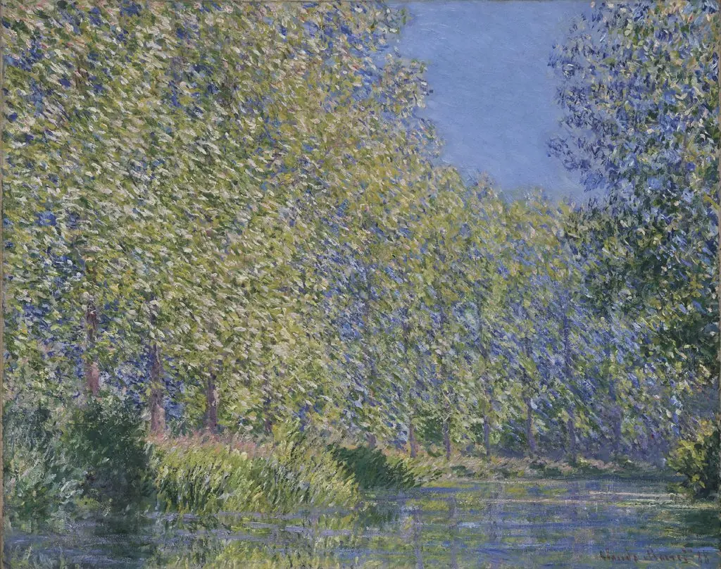Bend in the Epte River near Giverny, by Claude Monet