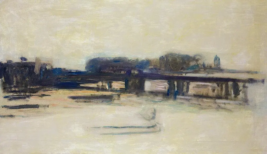 Charing Cross Bridge, by Claude Monet
