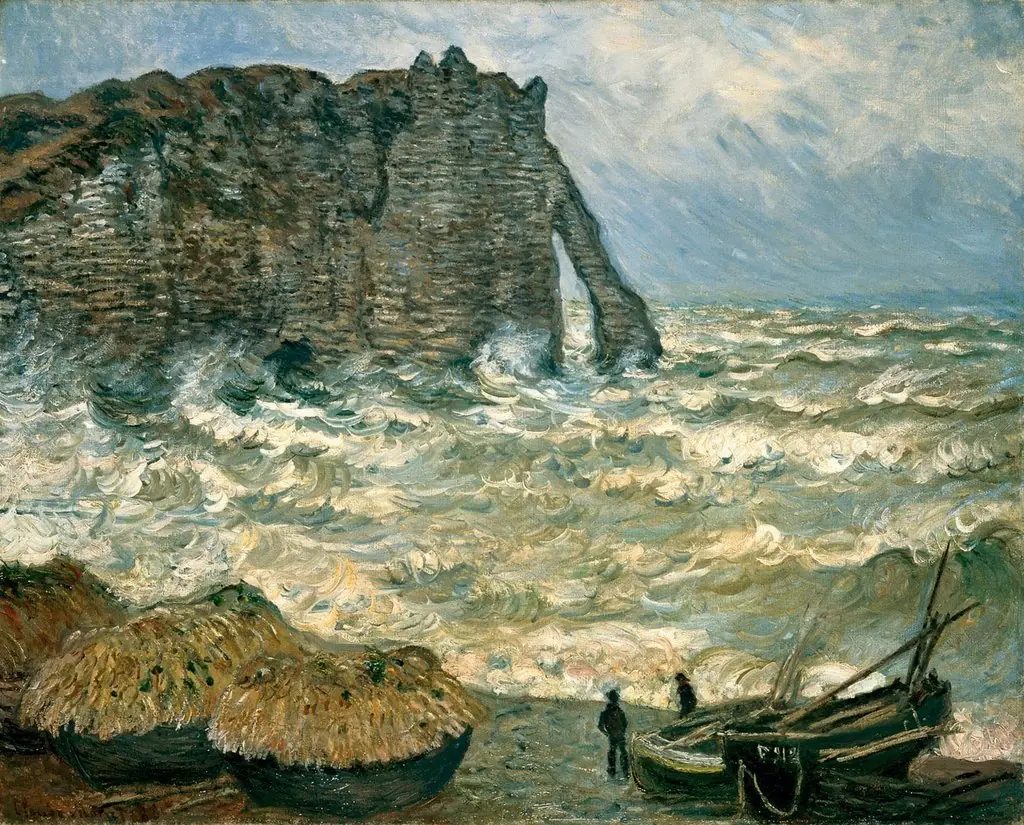 Etretat, Rough Seas