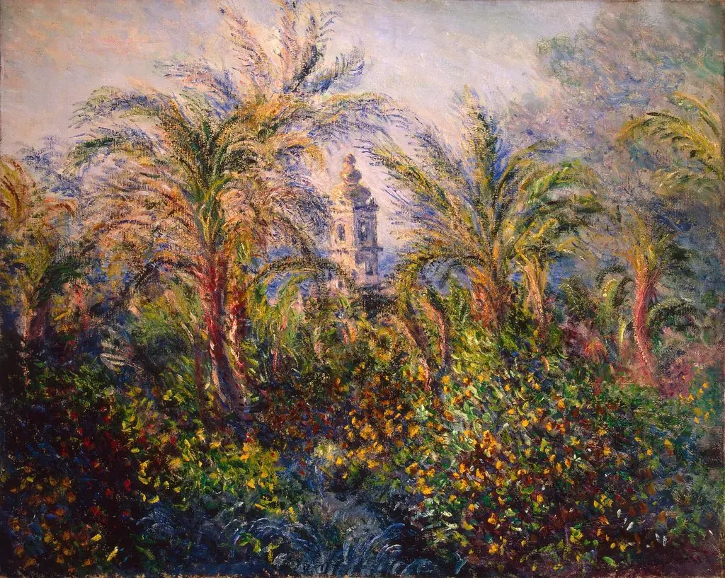 Garden at Bordighera, Impression of Morning, by Claude Monet, 1892