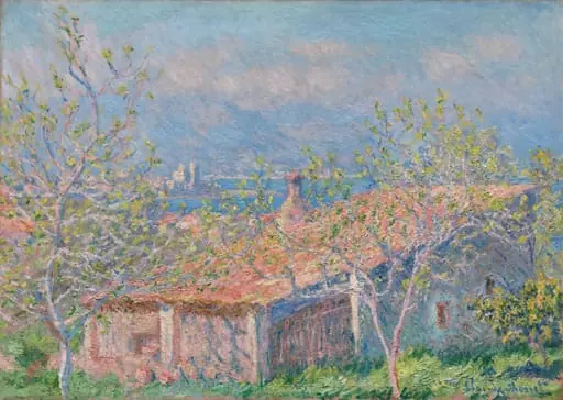 Gardener's House at Antibes, by Claude Monet