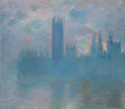 Houses of Parliament, London, by Claude Monet