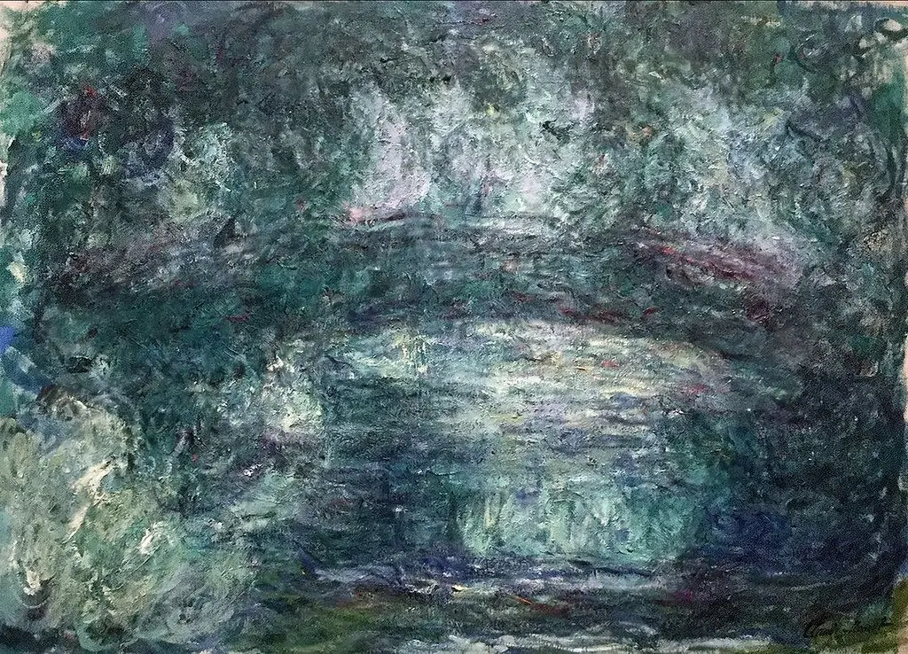 Japanese Bridge, by Claude Monet