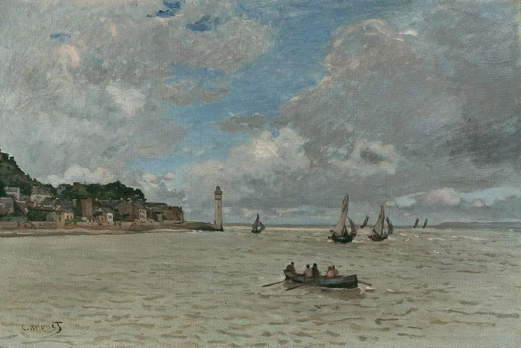 Le Phare de Honfleur, by Claude Monet