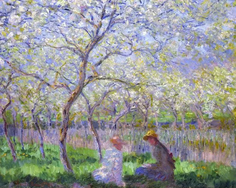 Le Printemps, by Claude Monet