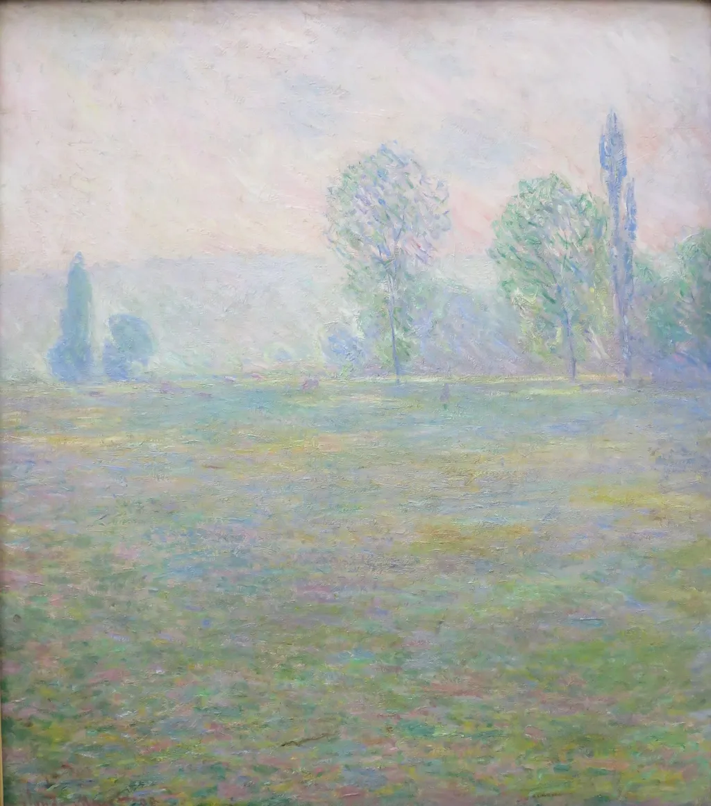 Meadows at Giverny, by Claude Monet, oil, 1894