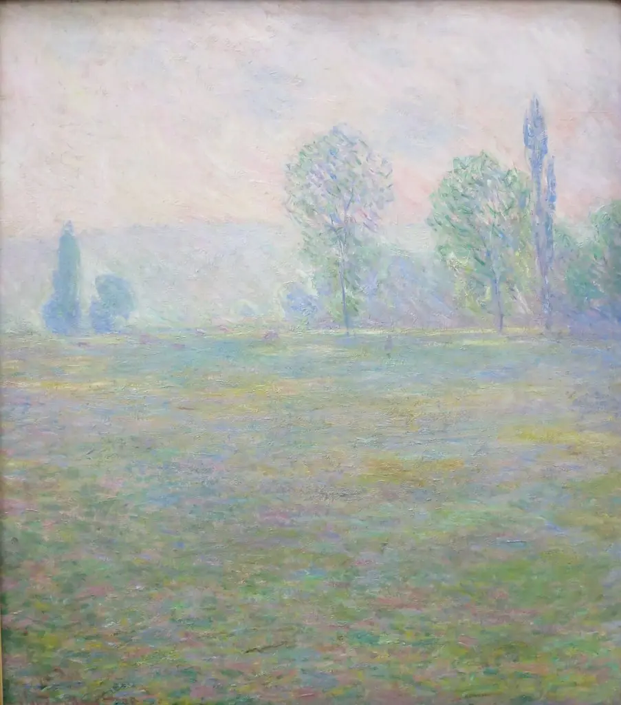 Meadows at Giverny, by Claude Monet