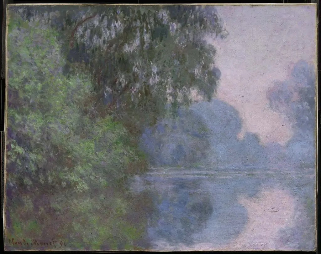 Morning on the Seine, near Giverny, by Claude Monet