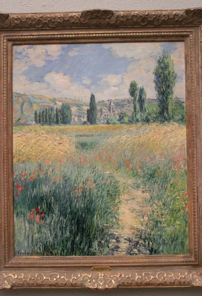 Path on the Island of Saint Martin, Vétheuil, by Claude Monet