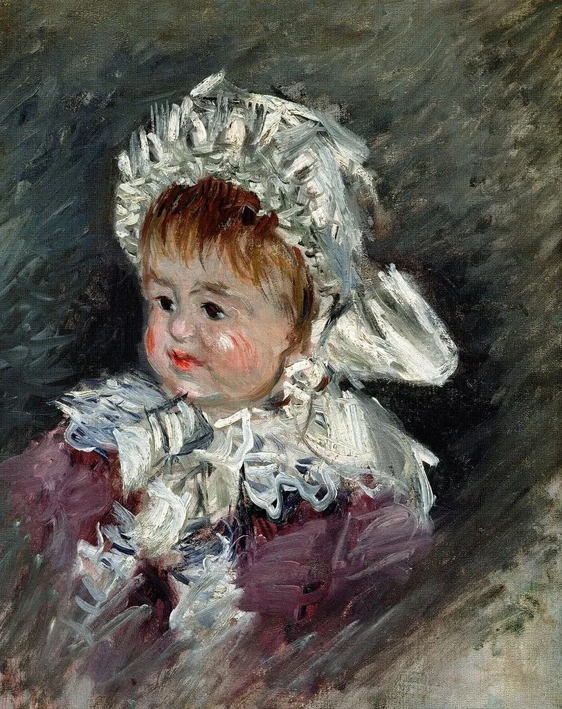 Portrait de Michel Monet bébé, by Claude Monet, oil, 1890