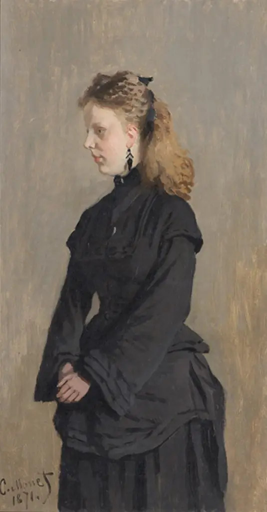 Portrait of Guurtje Van de Stadt, by Claude Monet