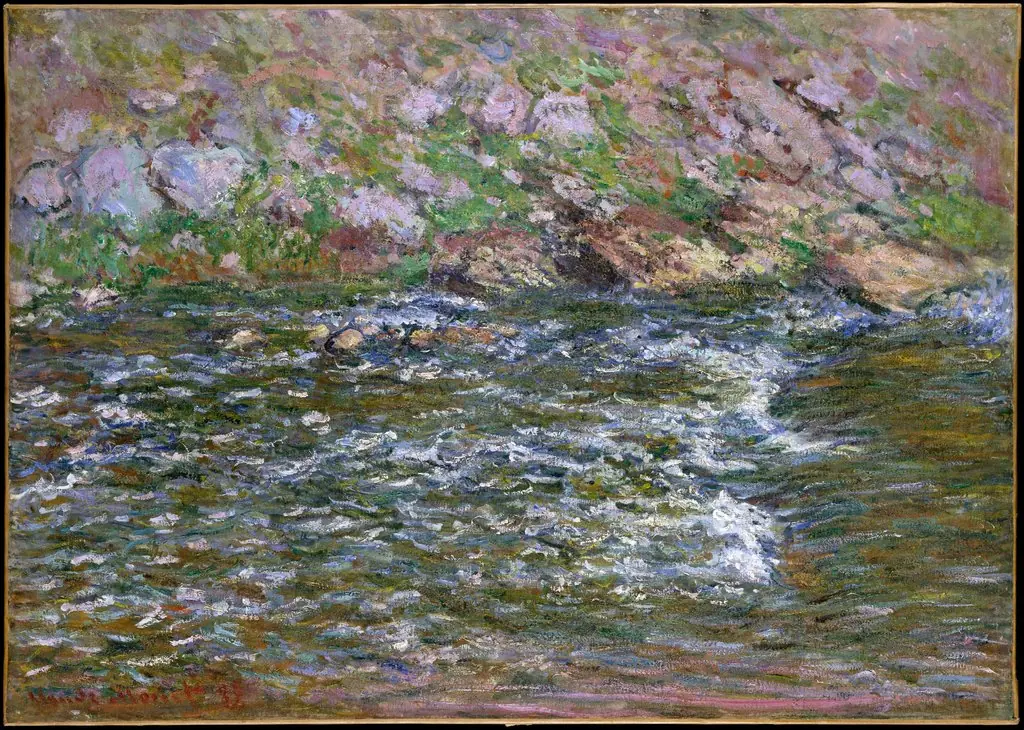 Rapids on the Petite Creuse at Fresselines