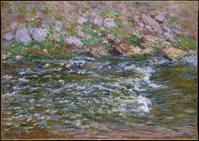 Rapids on the Petite Creuse at Fresselines