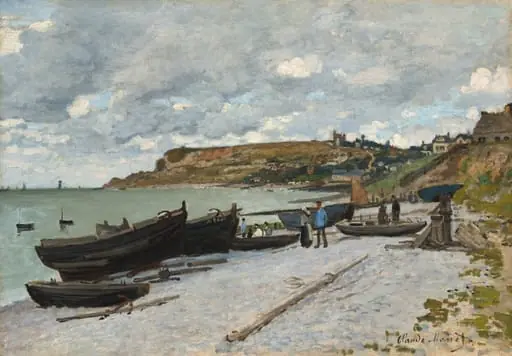 Sainte-Adresse, by Claude Monet