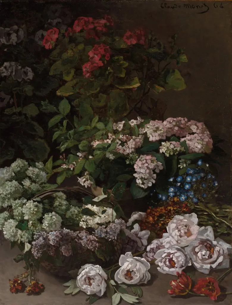 Spring Flowers, by Claude Monet