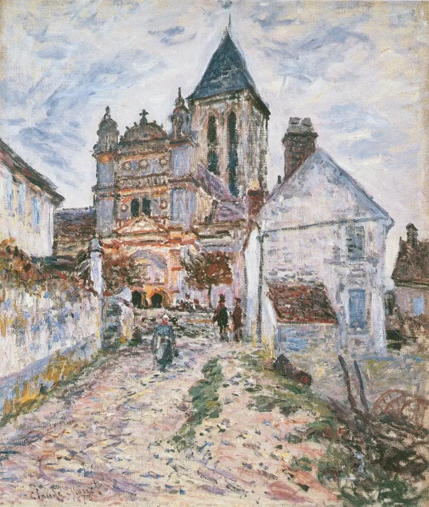The Church at Vétheuil, by Claude Monet
