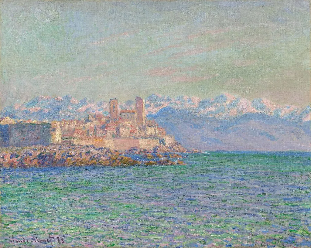 The Fort of Antibes, by Claude Monet