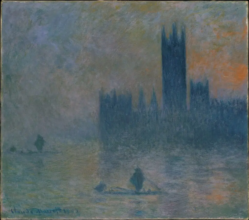 The Houses of Parliament (Effect of Fog)
