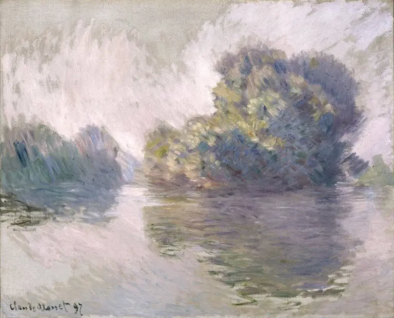 The Islets at Port-Villez, by Claude Monet