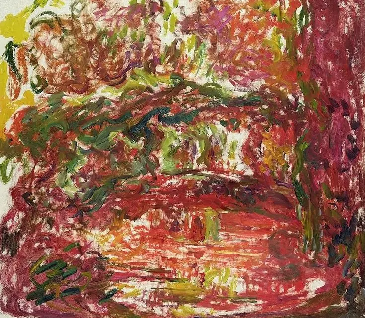 The Japanese Bridge, by Claude Monet