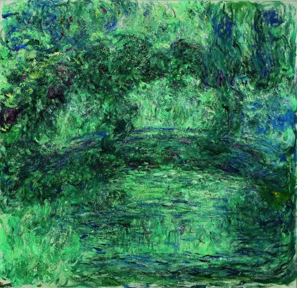 The Japanese Bridge, by Claude Monet