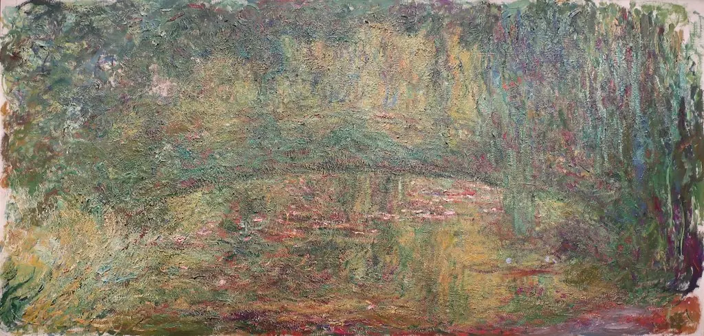 The Japanese Bridge, by Claude Monet