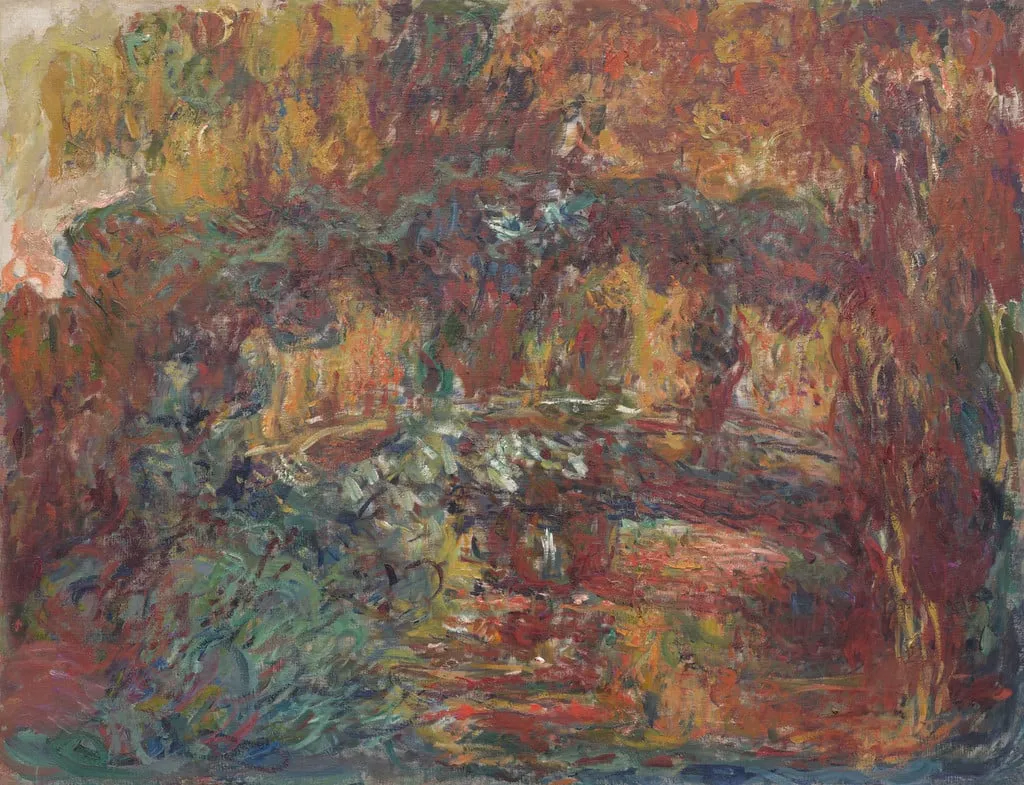 Untitled, by Claude Monet, oil, 1921