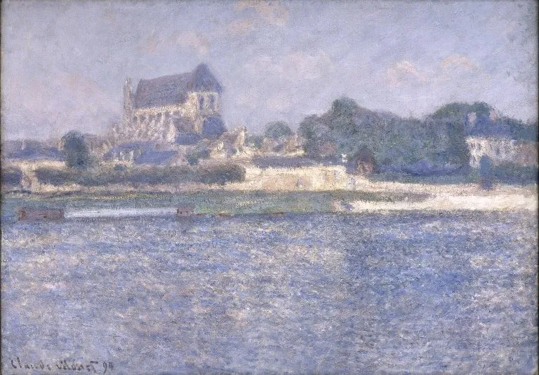 Vernon in the Sun, by Claude Monet, oil, 1898