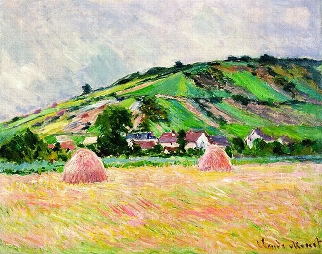Vue de Giverny, by Claude Monet