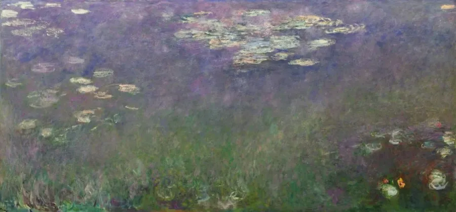 Water Lilies (Agapanthus), by Claude Monet, unspecified, 1920