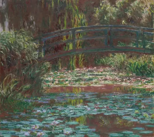 Water Lily Pond, by Claude Monet