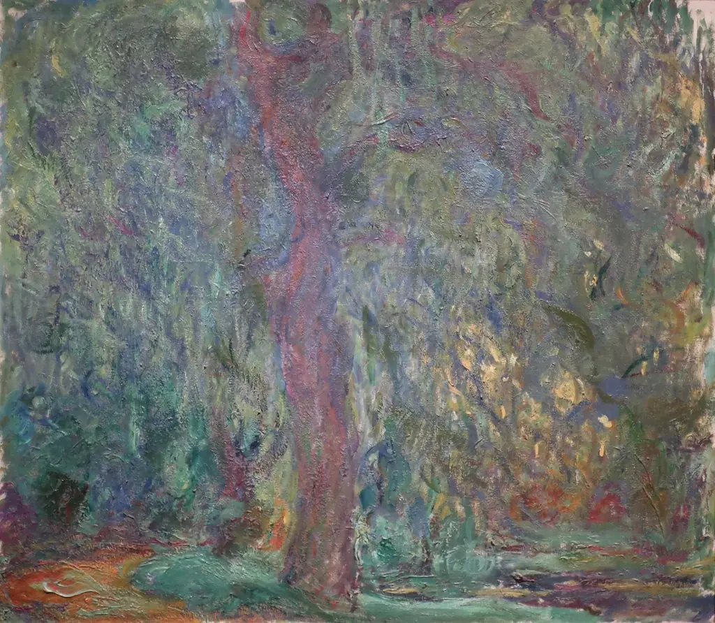 Weeping Willow, by Claude Monet