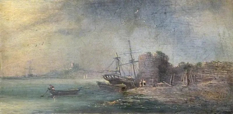 Evening, by Claude Thomas Stanfield Moore