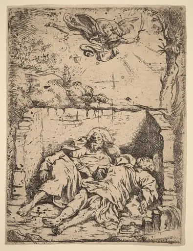 The Bodies of Saints Peter and Paul, by Claude Vignon