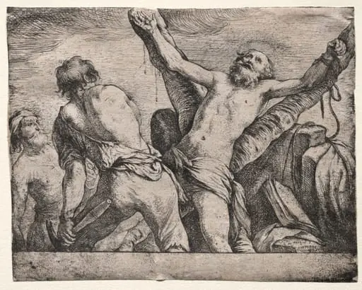 The Martyrdom of St. Andrew, by Claude Vignon