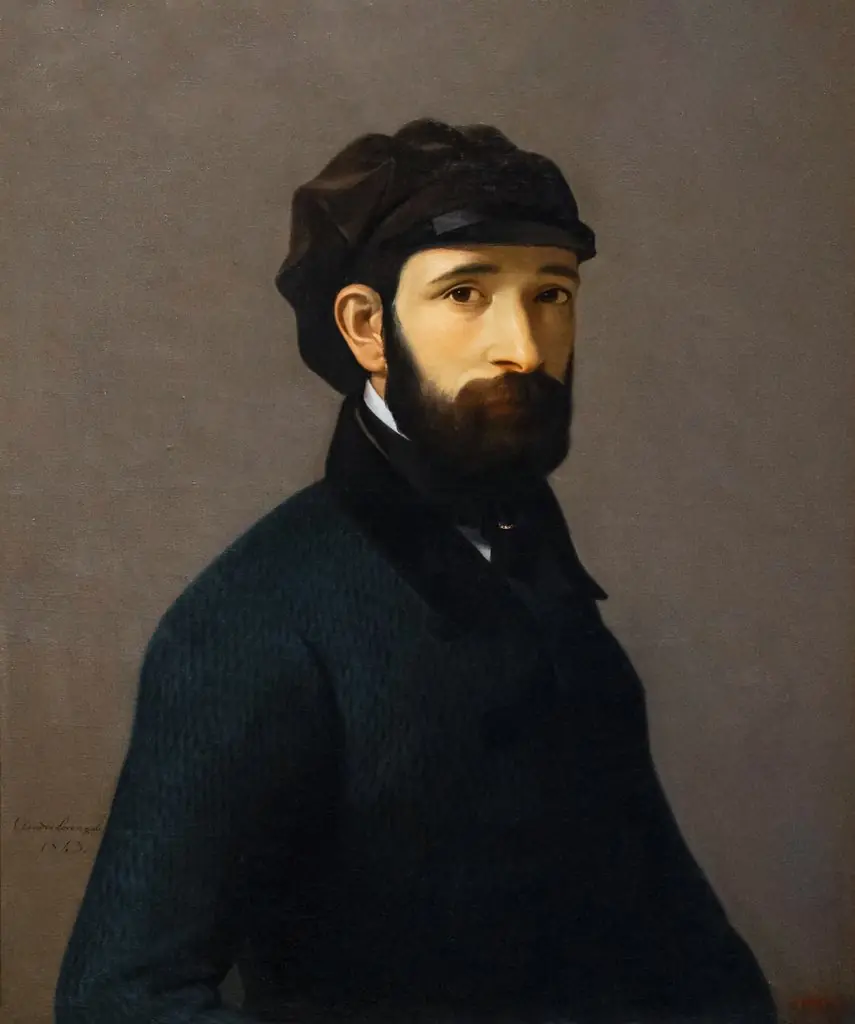 Self-portrait, by Claudi Lorenzale