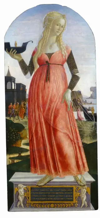Claudia Quinta, by Neroccio de' Landi