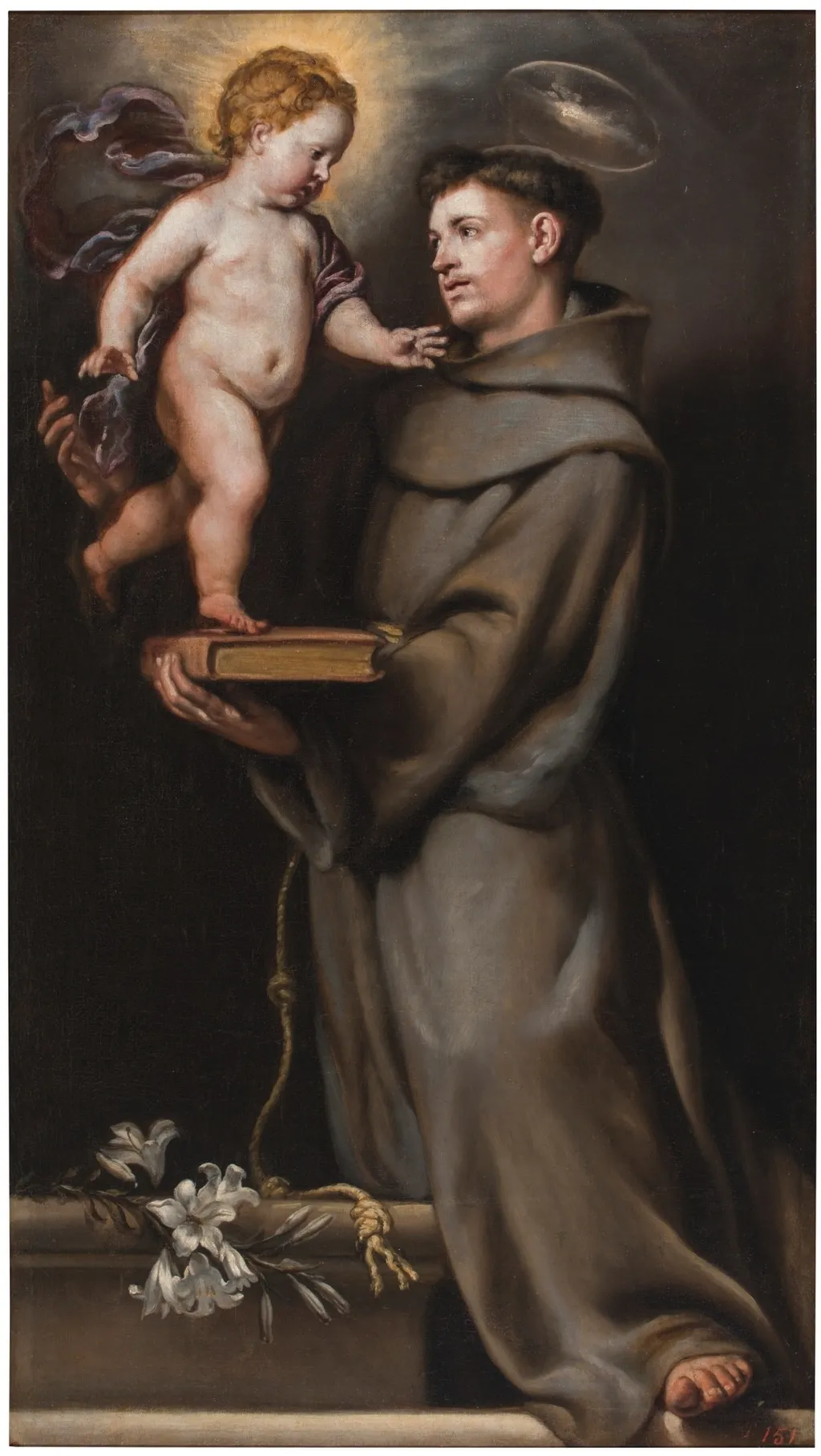 Saint Anthony of Padua, by Claudio Coello, oil, 1651