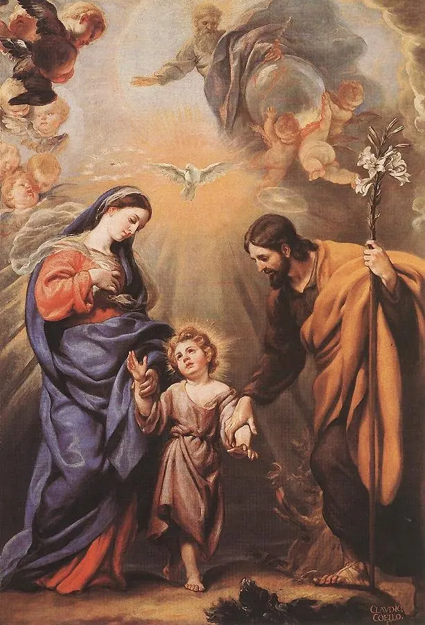 The Holy Family, by Claudio Coello