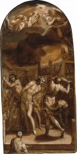The Flagellation of Christ, by Claudio Ridolfi