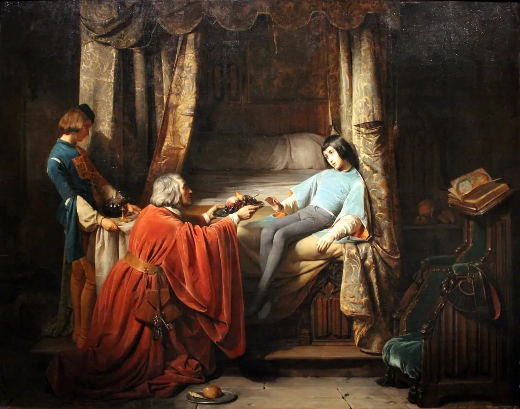 Le Jeune Gaston, dit l'ange de Foix, by Claudius Jacquand