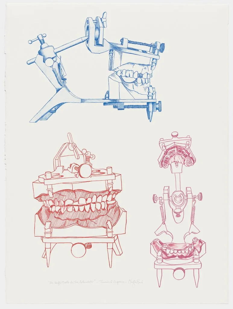 Untitled, by Clayton Pond, ink, 1970