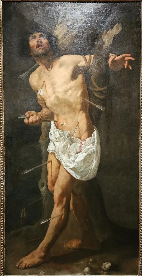 Martírio de São Sebastião, by Clemente Sánchez, unspecified, 1634