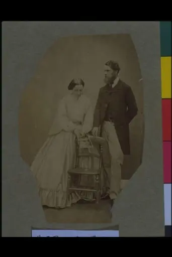 Clementina Hawarden or Anne Bontine with Donald Cameron of Lochiel, 5 Princes Gardens, by Clementina Hawarden