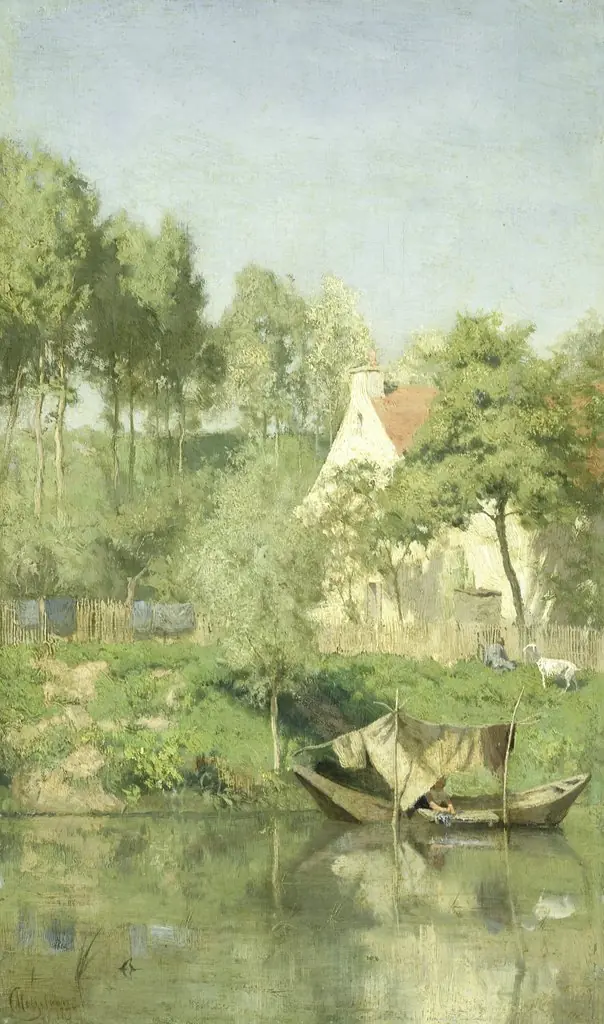 At the Oise, by Coen Metzelaar
