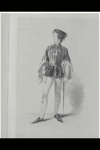 Captain the Hon. Arthur Duncombe, R.N., as a nobleman of the 14th century, by Coke Smyth